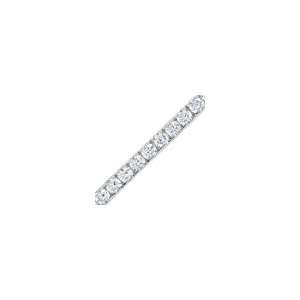  ZALES Diamond Tennis Bracelet in 14K White Gold (I J/I1 I2 