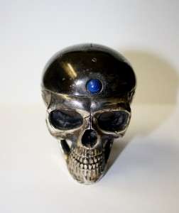   Fusee Silver Skull table watch by George Prior London c 1800.  
