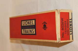   Steam Locomotive No. 2018 & Tender No. 6026W O Gauge w/ Original Boxes