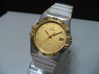 Vintage 1990s OMEGA Quartz watch [Constellation] 18K/SS  