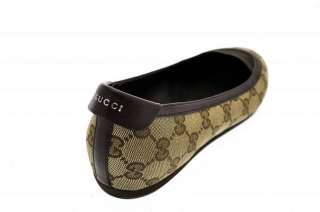Gucci2™ Shoes Womens Flat Shoes F6B40 9794 Elastico Web Monogram 