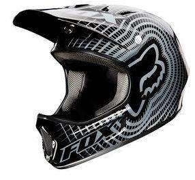 Fox Rampage DH MTB Helmet Cycle Medium Black Mountain Bike Full Face