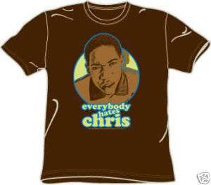 Everybody Hates Chris Graphic Adult Brown Tee T Shirt  