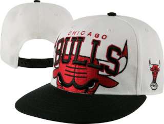 Chicago Bulls 47 Brand White Blockhouse Snapback Adjustable Hat 