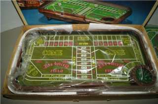 AUTO  SHOOTER CRAPS TABLE   FULLY AUTOMATIC   MINT IN BOX COMPLETE 