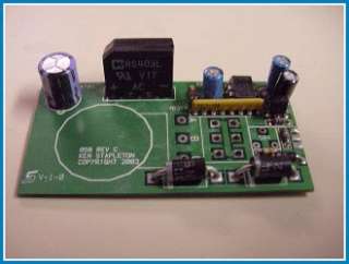 Heres the controlboard. It generates the PWM control and momentum to 