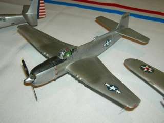 Convair XA 41 Airplane Desktop Wood Model  