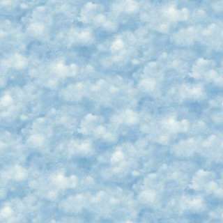 The Wallpaper Company 56 Sq.ft. Blue Cloudy Day Wallpaper WC1285341 at 