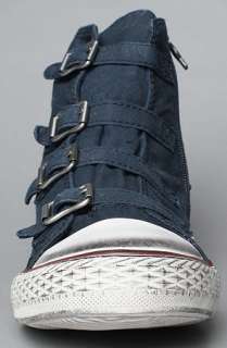 Ash Shoes The Virgin Sneaker in Navy Washed Canvas  Karmaloop 