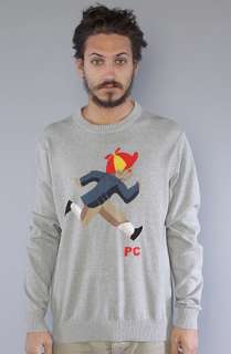 Play Cloths The Runner Sweater in Heather Gray  Karmaloop 