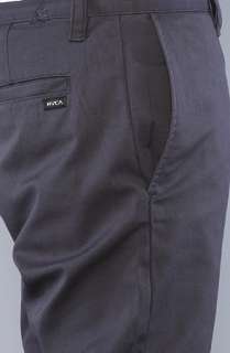 RVCA The Spanky Stretch Chinos in Slate  Karmaloop   Global 