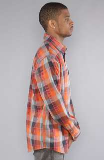 Burton The Cascade Buttondown Shirt in Orangemen  Karmaloop 