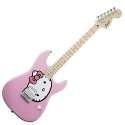 Hello Kitty Stratocaster E Gitarre in Pink