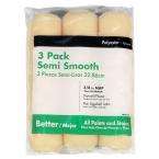 Linzer 9 in. x 3/8 in. High Density Polyester Roller Covers (3 Pack)
