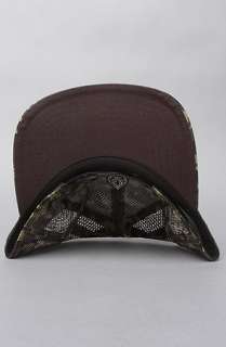 Crooks and Castles The Painter Snapback Hat in Barley Leopard Camo 