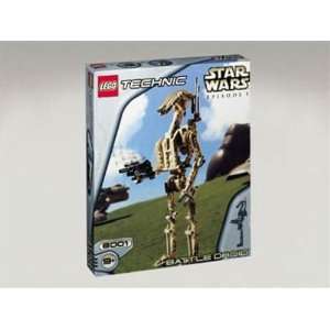 LEGO 8001   Star Wars Battle Droid Technik  Spielzeug