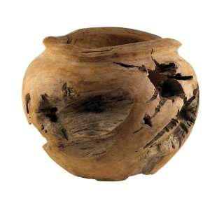 Teak Holz Mammut Vase Schale 60 x 60 cm, Ø ca. 60 cm  