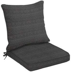 Arden Bentley Texture Welted Patio Chair Cushion 2 Piece Set NB73082B 