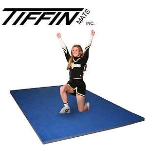 Eco Cheerleading ,Gymnastic Carpet Folding 4x6x1 3/8 Blue Mats 
