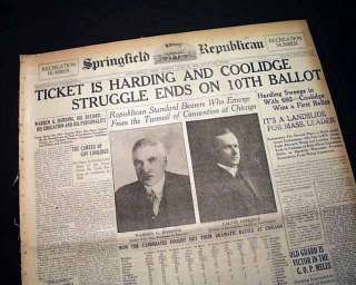 1920 MAN O WAR Belmont Stakes WIN Horse Race Newspaper  