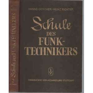   , Gerätetechnik  Hanns Günther, Heinz Richter Bücher