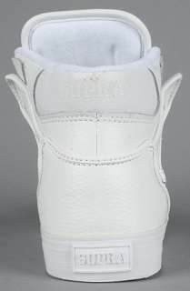 SUPRA The Vaider Sneaker in White Action  Karmaloop   Global 