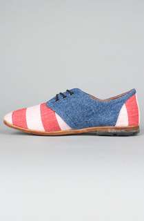Osborn The Old Glory Oxford in Red White and Blue  Karmaloop 