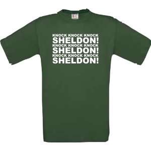 Shirt Big Bang Theory Knock Knock Sheldon viele Farben Kultshirt S 
