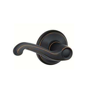 Schlage Flair Aged Bronze Hall And Closet Lever F10 FLA 716 at The 