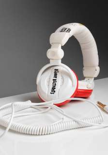 WESC Bloody Beetroots Bagpipe Headphones in White  