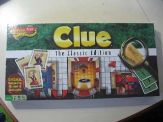 Clue 1949 Classic Edition board game, Brand New and Sealed  