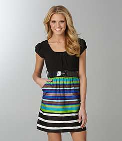 Dillards  juniors stripes dresses tops skirts