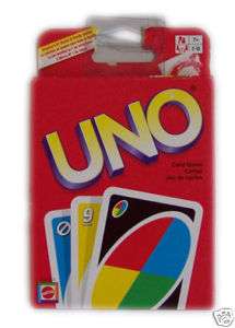 CARD DECK UNO GAME BY MATTEL BRAND NEW MINT CONDITION  