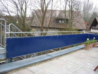 Balkonbespannungen aus PVC Planentuch(Sichtschutz) in Nordrhein 