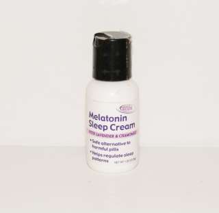 MIRACLE PLUS Melatonin Sleep Cream 1.25 Oz. Bottle  