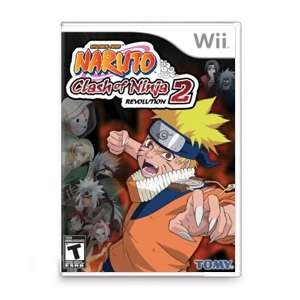 NARUTO Clash of Ninja Revolution 2   Wii Game 