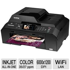 Brother MFCJ5910DW Wireless All in One Printer   Professional Series 