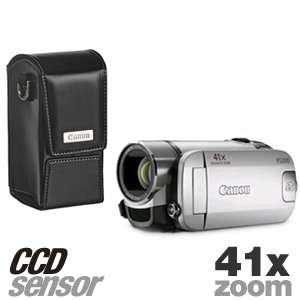 Canon FS200 Flash Memory Camcorder and Case   41x Advanced Zoom, 37x 