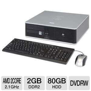 HP Compaq DC5750 Desktop PC   AMD Athlon 64 X2 2.1GHz, 2GB DDR2, 80GB 