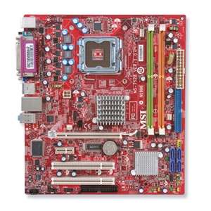 MSI G31M3 F Motherboard   Intel G31, Scket 775, MicroATX, Audio, Video 
