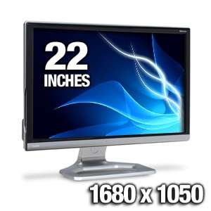 Gateway HD2201 22 Widescreen LCD Monitor   1680x1050 WSXGA+, 20001 