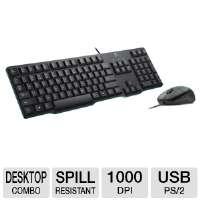 Click to view Logitech 920 003198 MK100 Keyboard and Mouse Combo