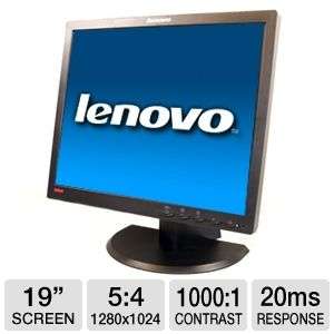 IBM/Lenovo L191 ThinkVision 19 Class LCD Monitor   1280 x 1024, 54 