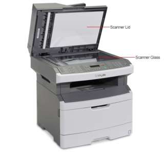 Lexmark X364dn 13B0502 Multifunction Black and White Laser Printer 