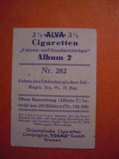 Alva Cigaretten Album Nr.2 Fahnenträger in Nordrhein Westfalen 