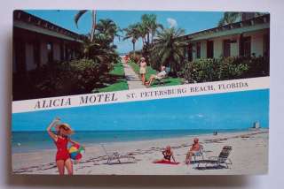 1960s Alicia Motel & Apts Beach St. Petersburg FL PC  