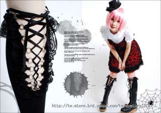 Gothic punk Sweet Lolita Doll KNEE HI Stocking sock W  