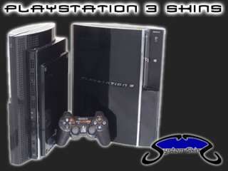 CLEAR Skin for PS3 PLAYSTATION 3 system Skins case mod  