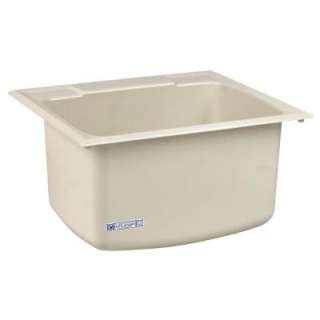 Mustee, E. L. & Sons, Inc. Utility Sink 22 In. X 25 In. Biscuit 10CBT 