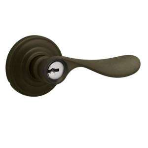 Schlage Champagne Keyed Entry Lever (Oil Rubbed Bronze) F51 CHP 613 at 